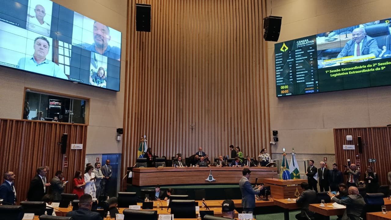 Sessão Extraordinária da CLDF/ Foto: Suzano Almeida