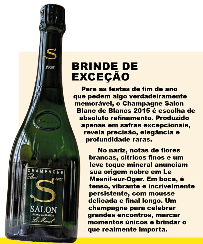 champagne salon blanc de blancs 2015