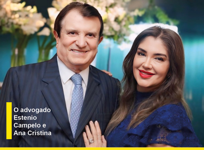 o advogado estenio campelo e ana cristina