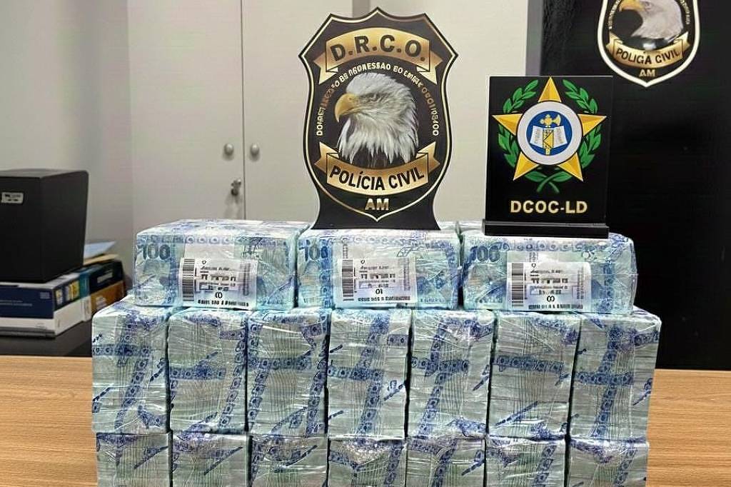polícia apreende r$ 1,7 milhão de suspeito de representar comando vermelho no am