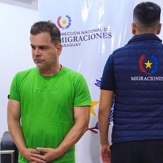 Foto: Handout / Paraguay's National Migration Directorate /AFP