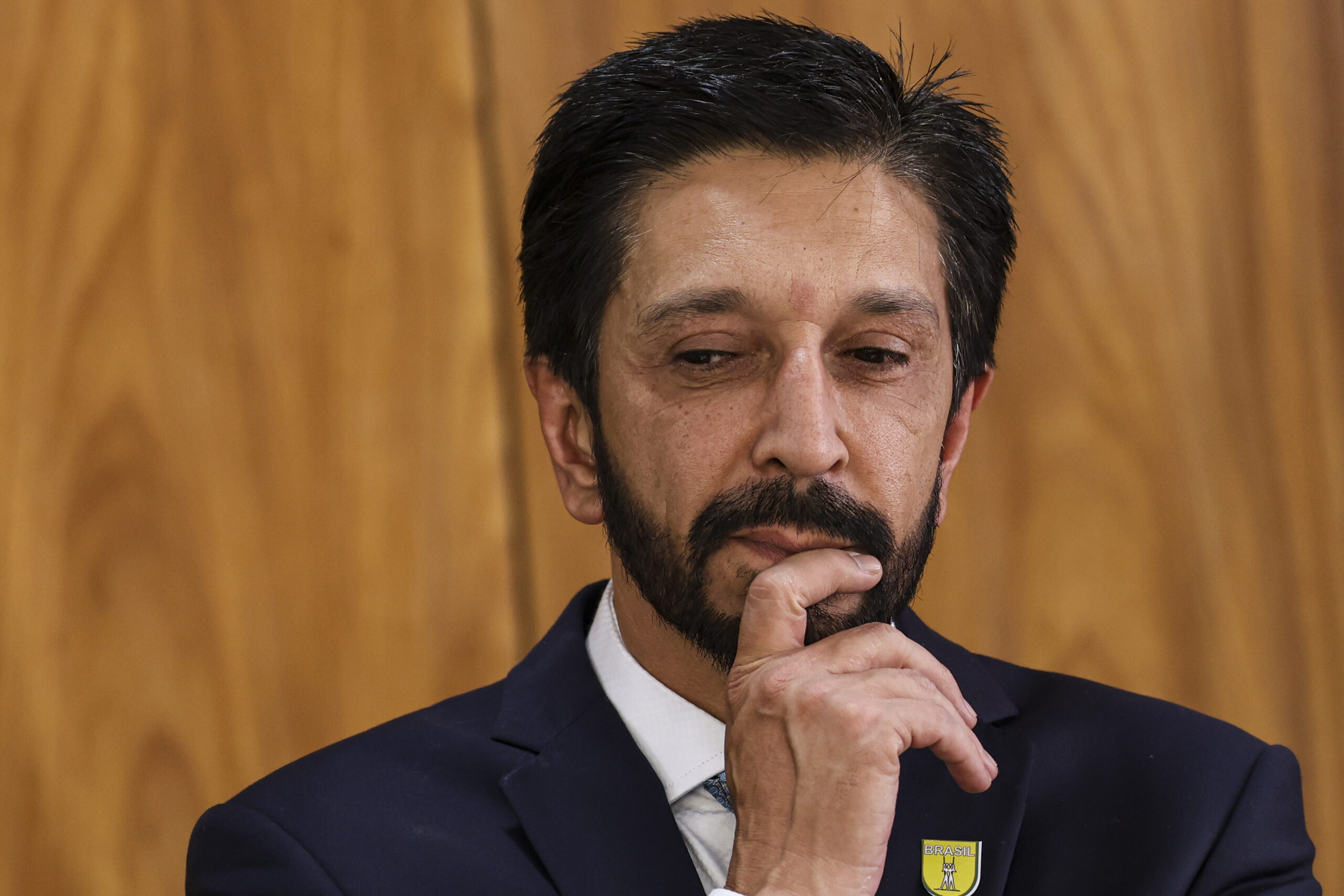 brasília (df), 29/11/2024 o prefeito de são paulo, ricardo nunes, durante cerimônia para assinatura de contratos de financiamento do bndes para infraestrutura e mobilidade urbana de são paulo. foto: marcelo camargo/agência brasil