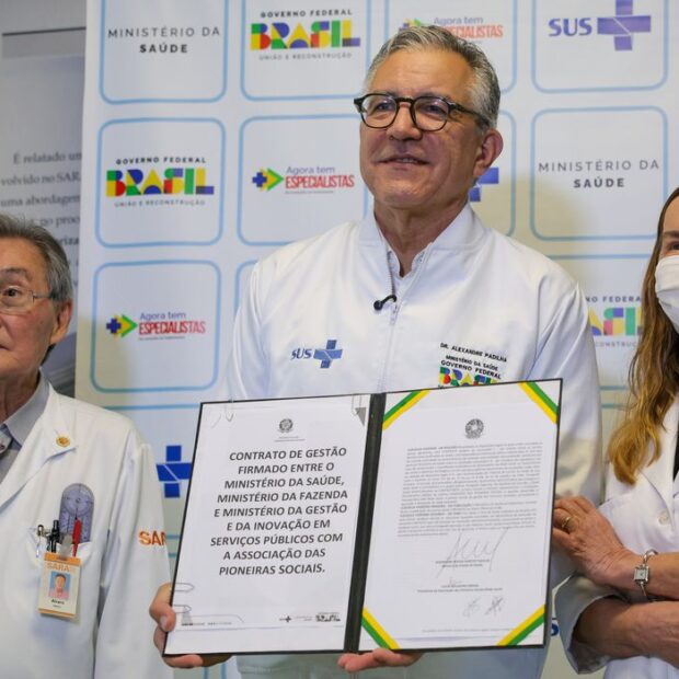 ministério da saúde renova contrato com rede sarah