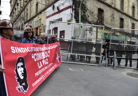 bolivia mining fuel subsidy protest