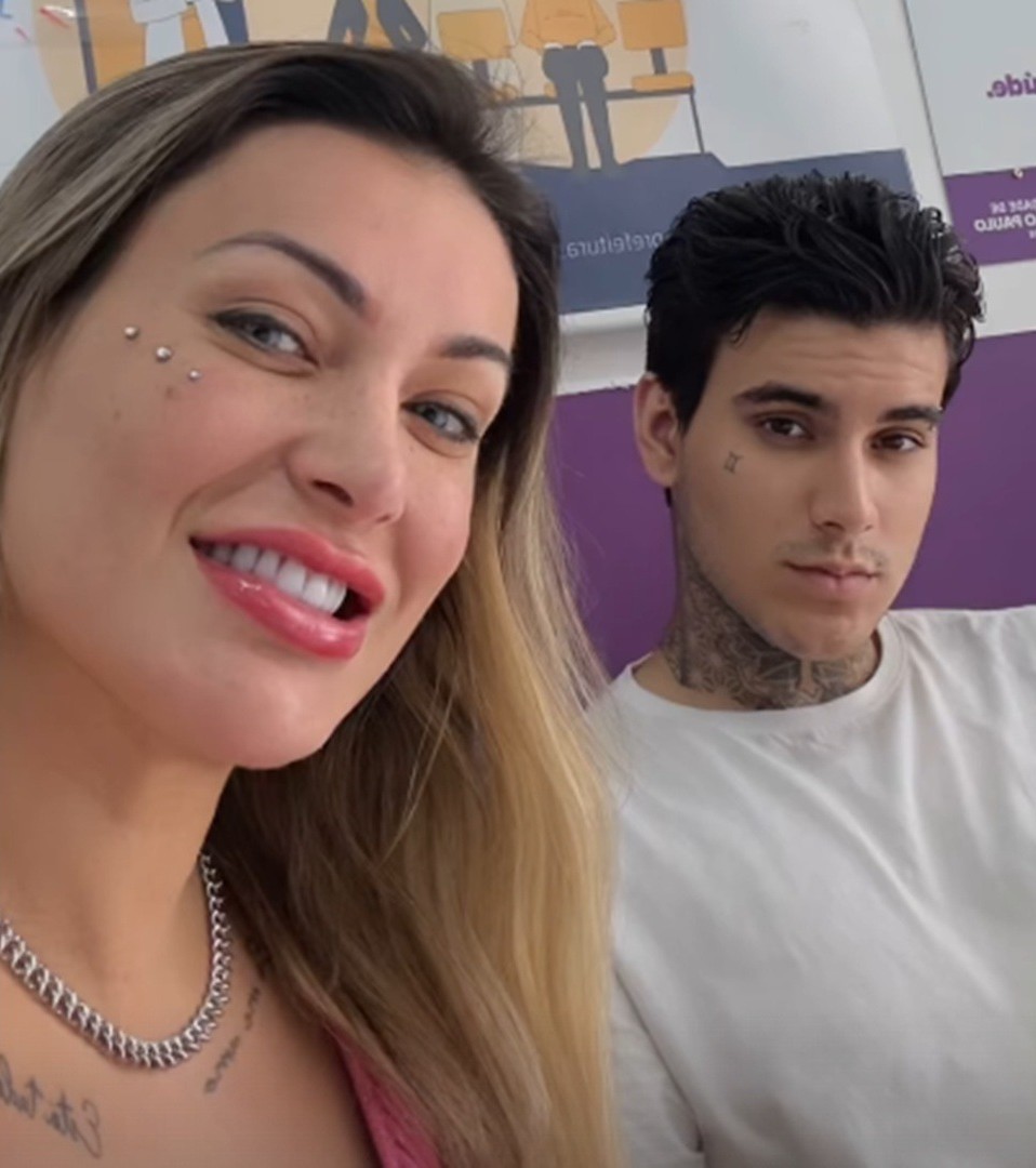 andressa urach sobre papel do filho em conteudos adultos