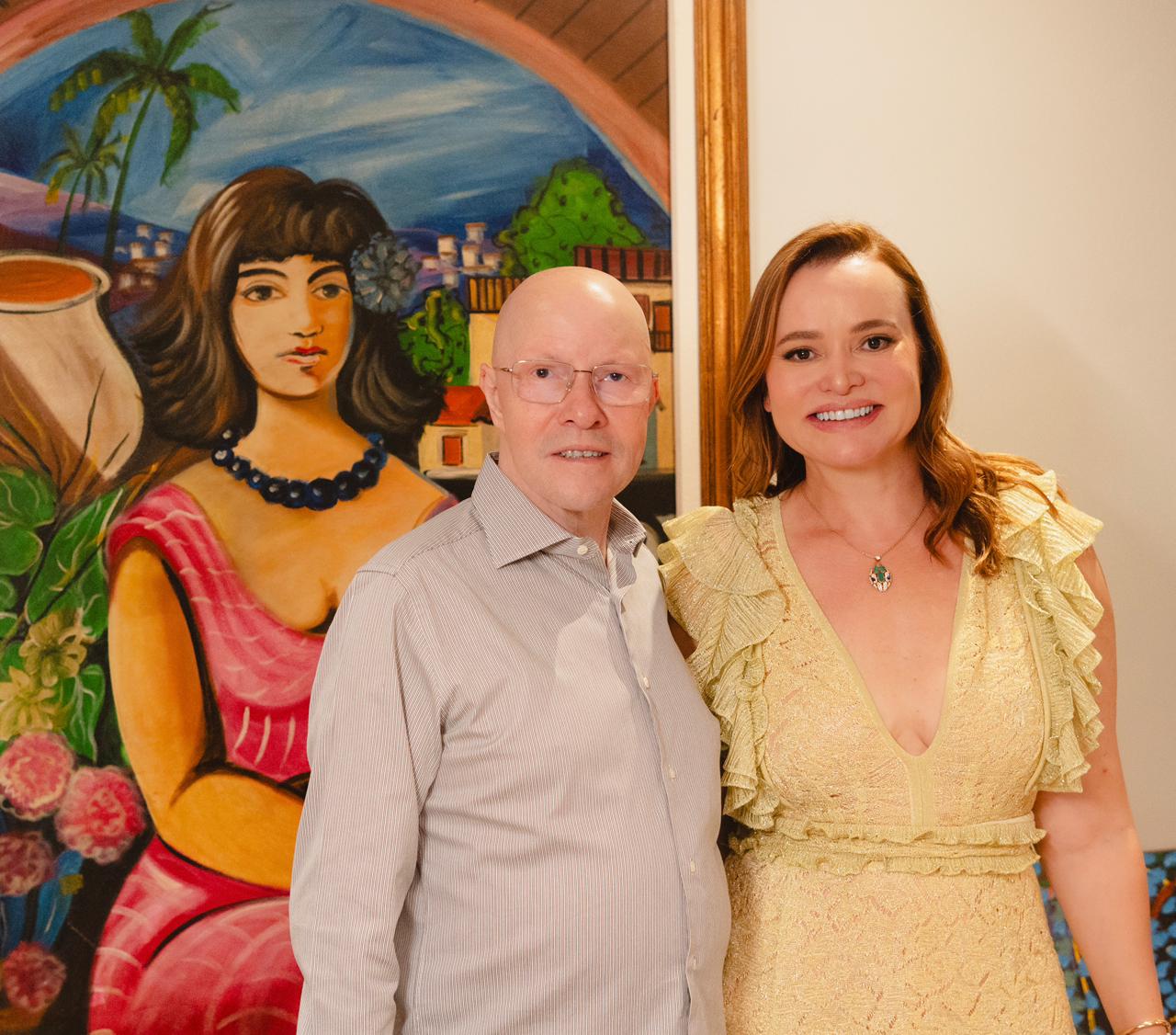 Demóstenes Torres com a esposa Flávia - Foto: JP Rodrigues/Jornal de Brasília