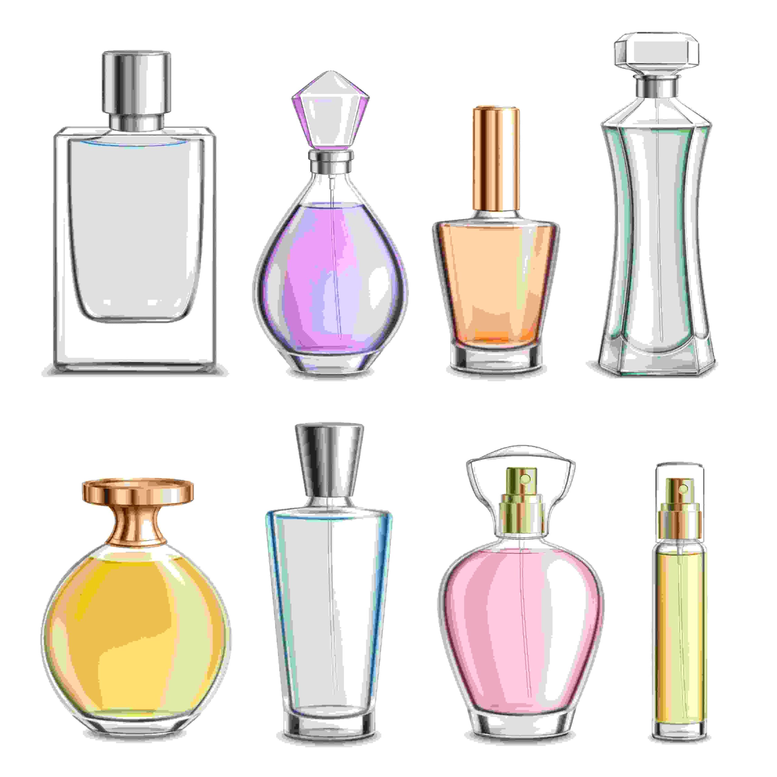 Frascos de perfume
