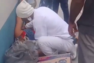 mulher é atingida por bala perdida dentro de supermercado