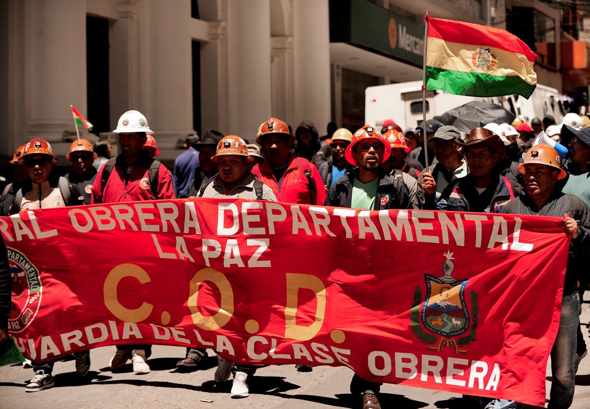 bolivia politics economy protest