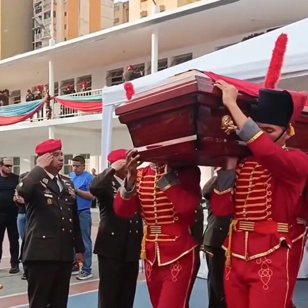 velório de vítimas do ataque dos EUA á Venezuela