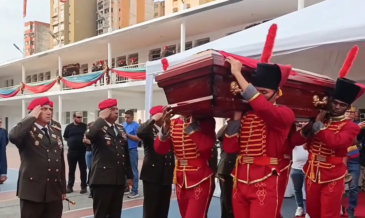 velório de vítimas do ataque dos EUA á Venezuela