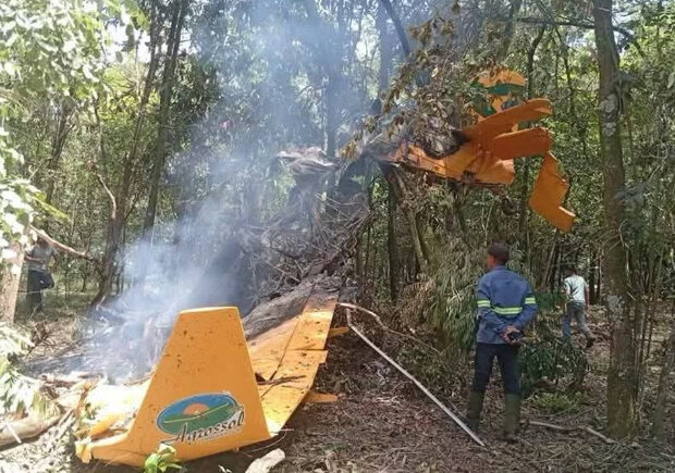 aviao monomotor cai e piloto e socorrido no interior de sao paulo
