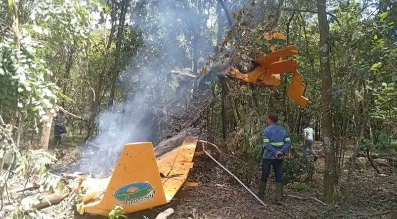 aviao monomotor cai e piloto e socorrido no interior de sao paulo