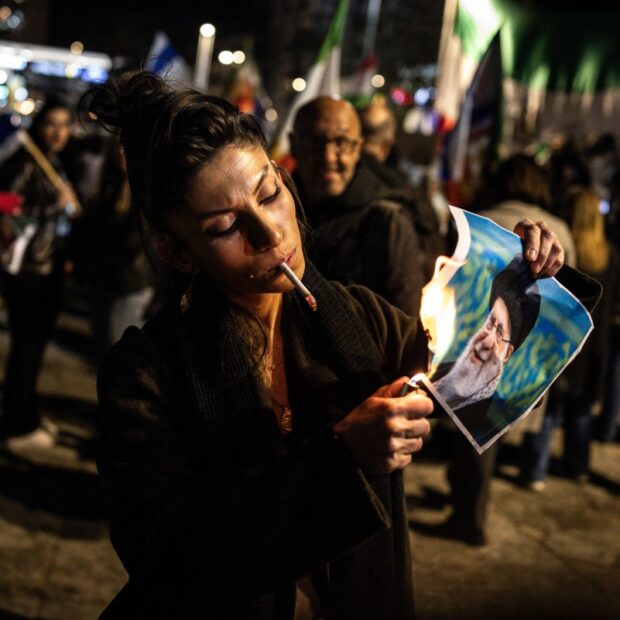 israel iran rights protest