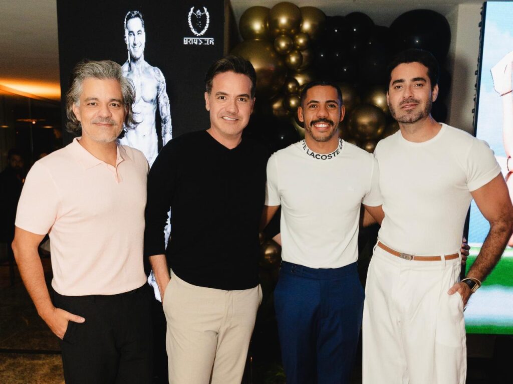 luciano souza, gracco magalhães, luan peres e guilhemer ribeiro