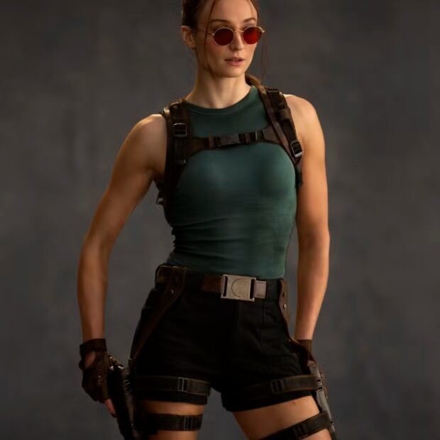 lara croft sophie turner first look prime video