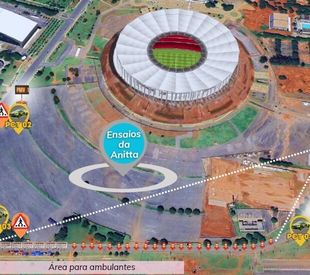 mapa ensaios da anitta geral