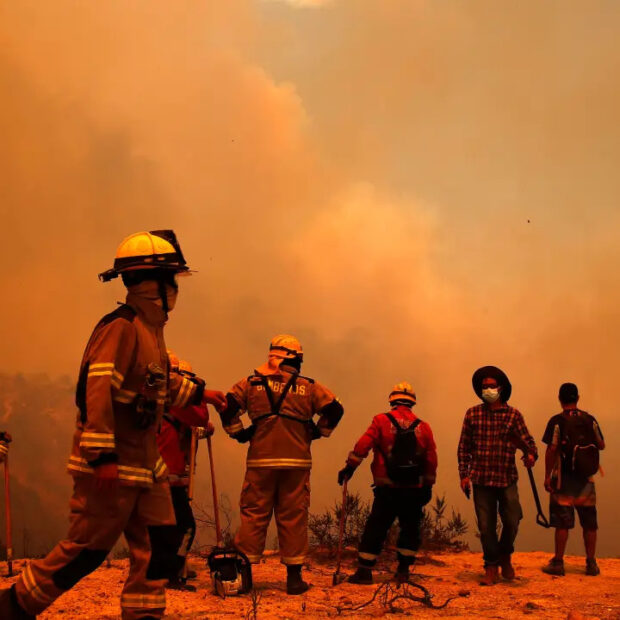 incêndio no chile