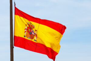 flying spain flag