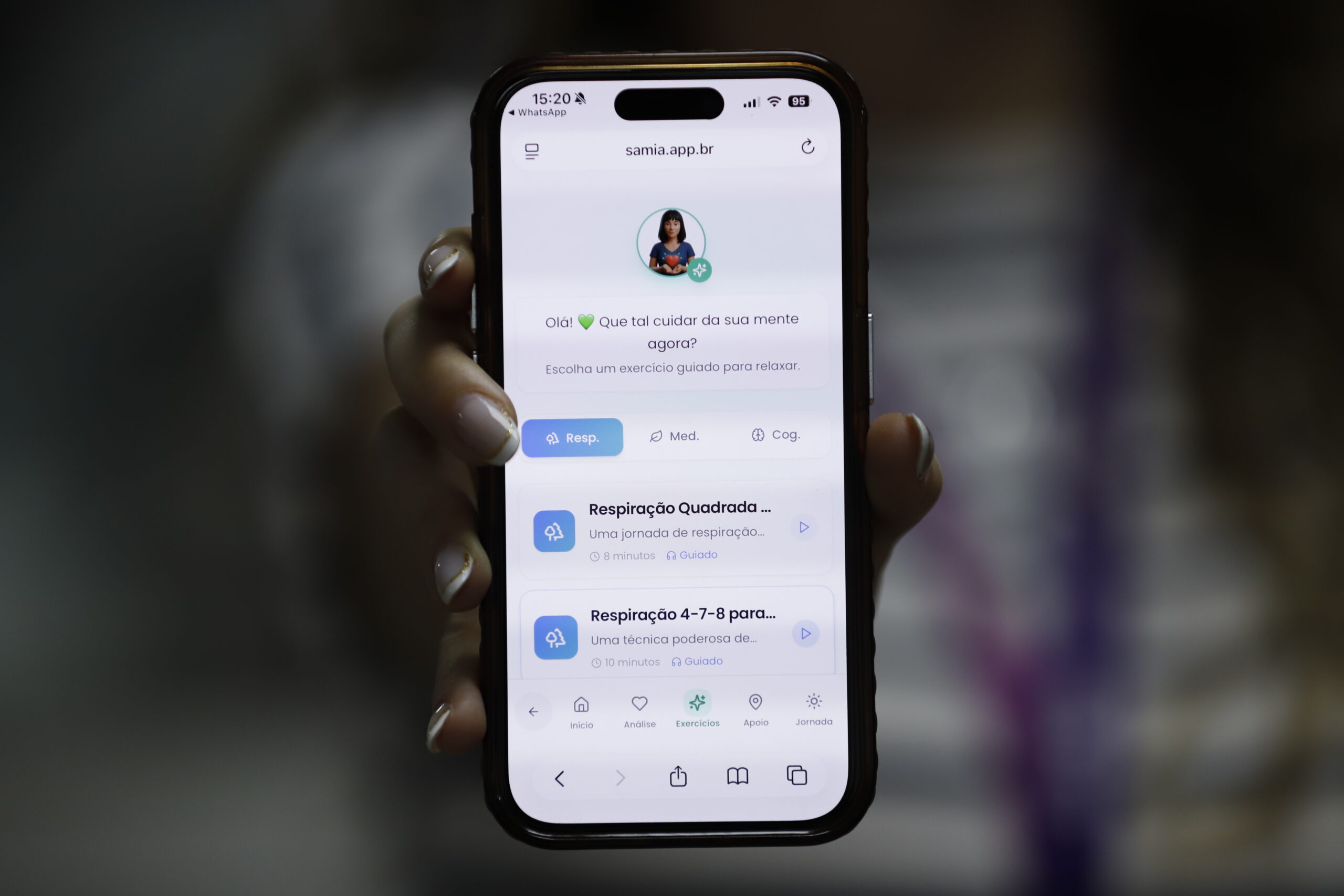 SES-DF lança SAMia, assistente virtual gratuita para saúde mental