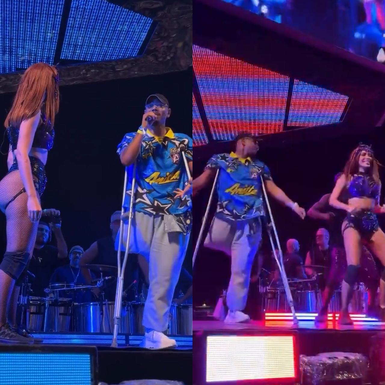 Anitta chama Vitor Berdi ao palco em Campinas o fã que perdeu a perna por câncer vira símbolo de vitória, dança e sobrevivência