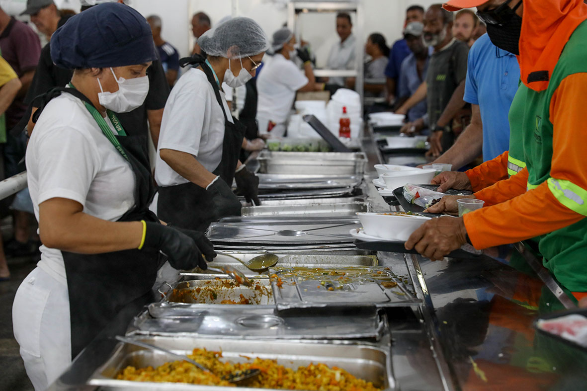 refeicao gratuita restaurante comunitario