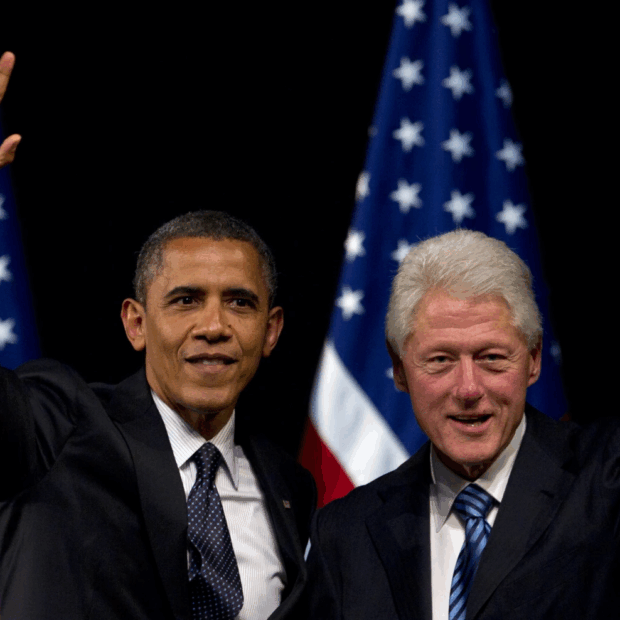 bill clinton e obama]
