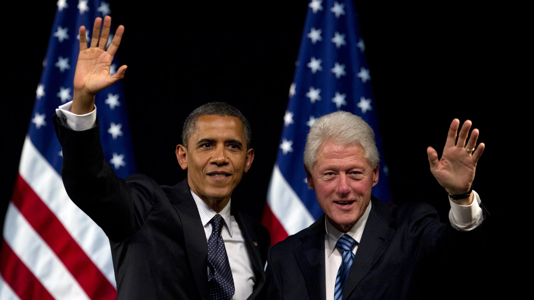 bill clinton e obama]
