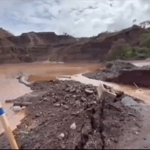 reservatórios da vale transbordam