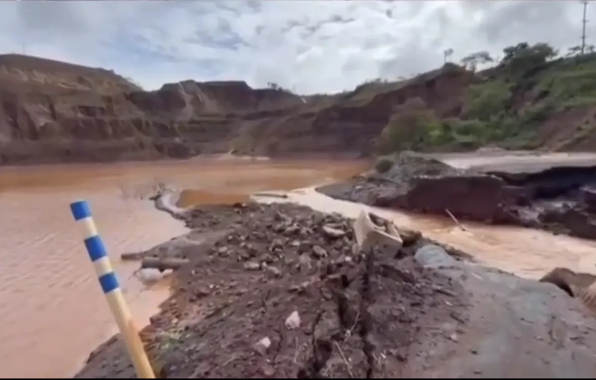 reservatórios da vale transbordam