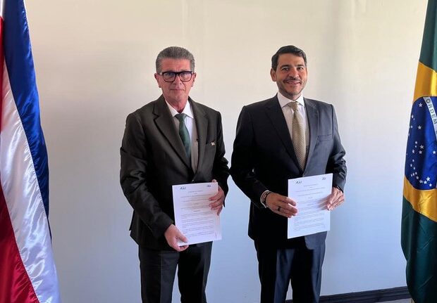 agu assina acordo com a procuradoria geral da costa rica