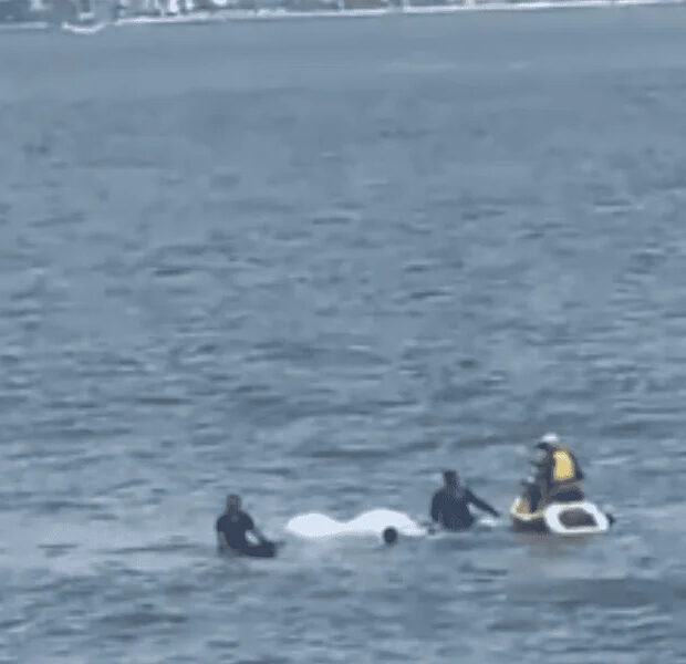 piloto é resgatado no mar após falha em paramotor no litoral paulista