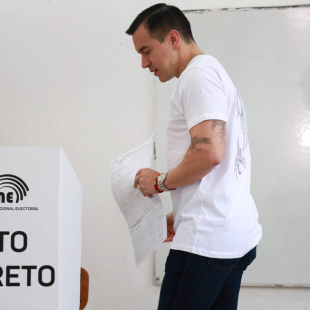 Foto: Divulgação/Presidência do Equador