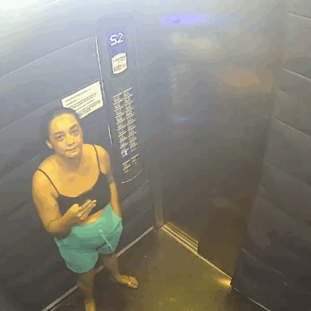 Foto: Câmera de segurança/Reprodução