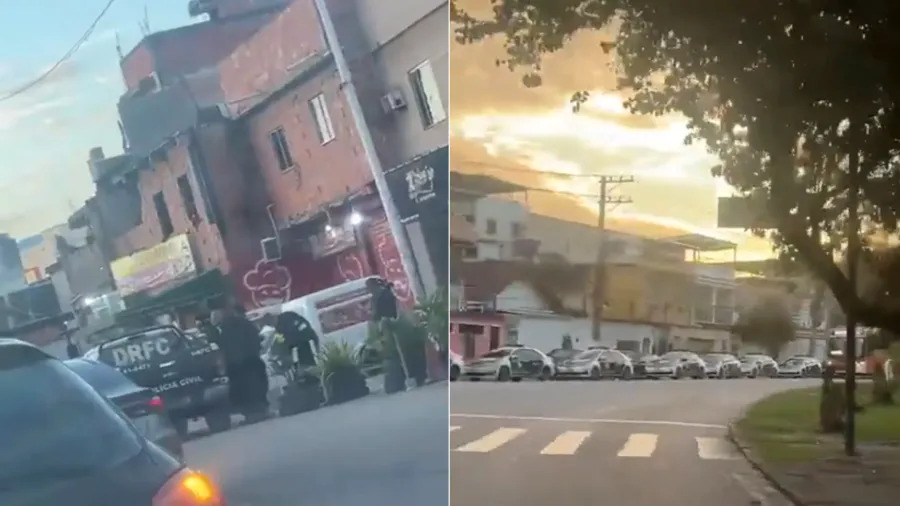 tiroteio durante operação policial suspende circulação de trens no rio