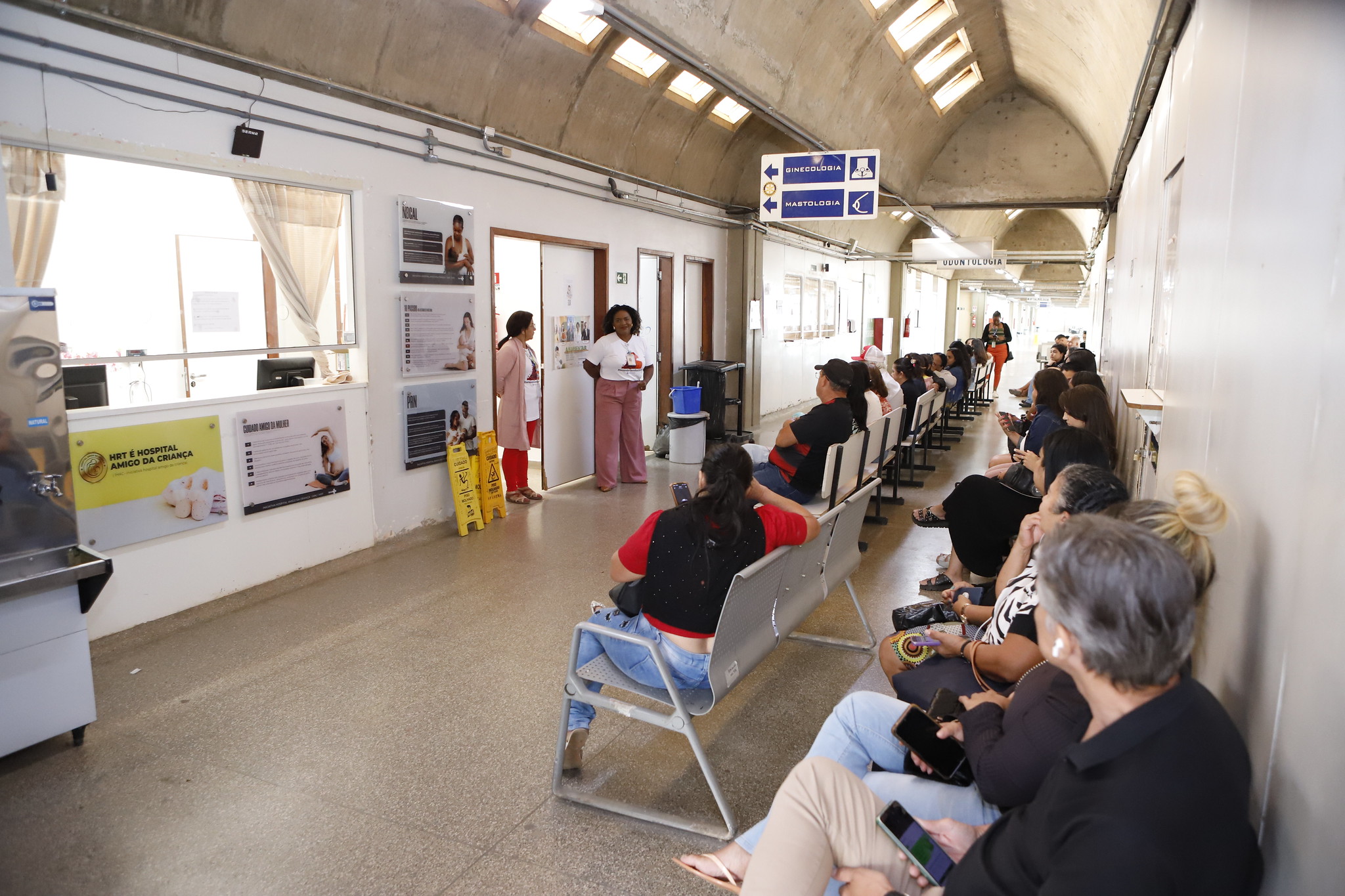 2.2. mutirão de combate a cânceres ginecológicos. foto jhonatan cantarelle agência saúde df