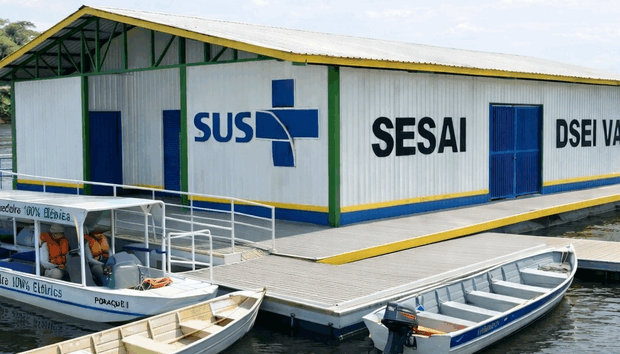 estrutura para transporte fluvial