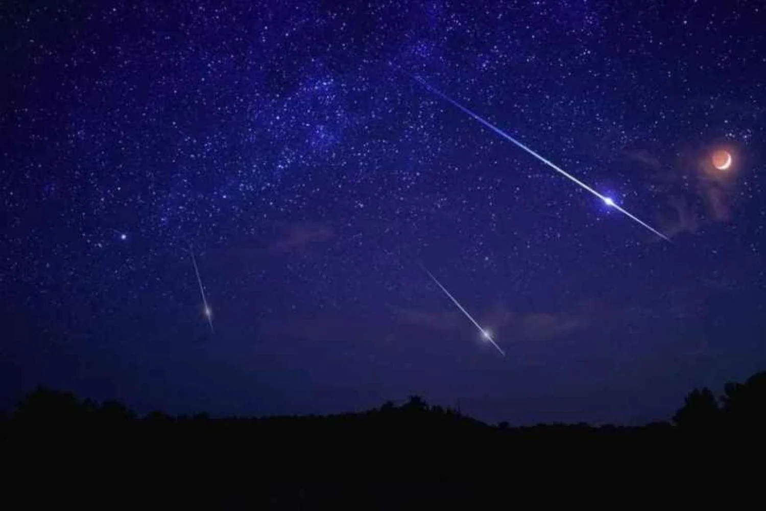 Chuva de meteoros Líridas ilumina o céu nesta madrugada
