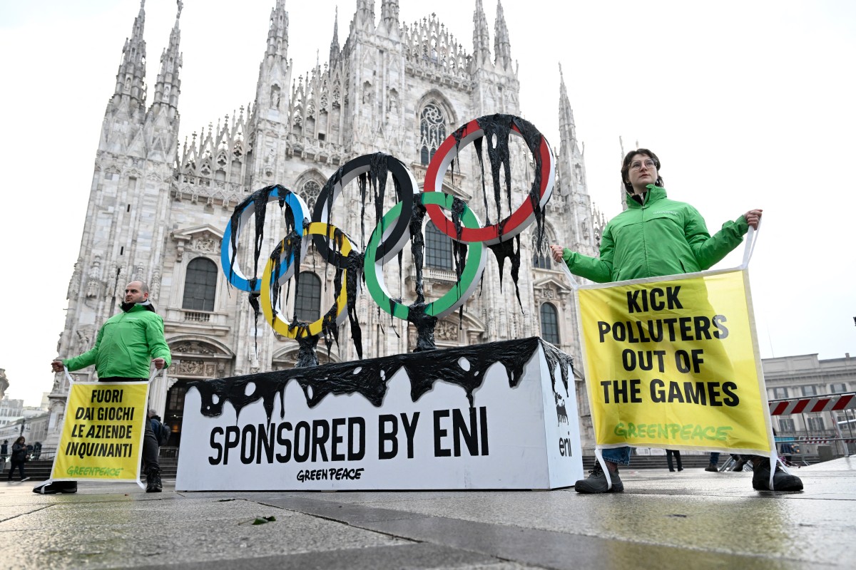 oly 2026 milano cortina greenpeace environment