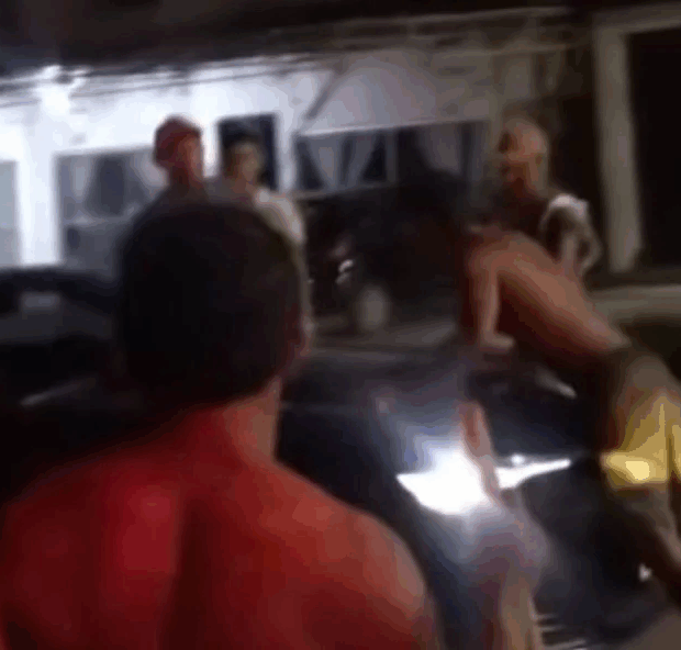 vereador avanã com carro em santarem