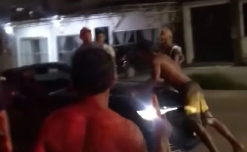 vereador avanã com carro em santarem