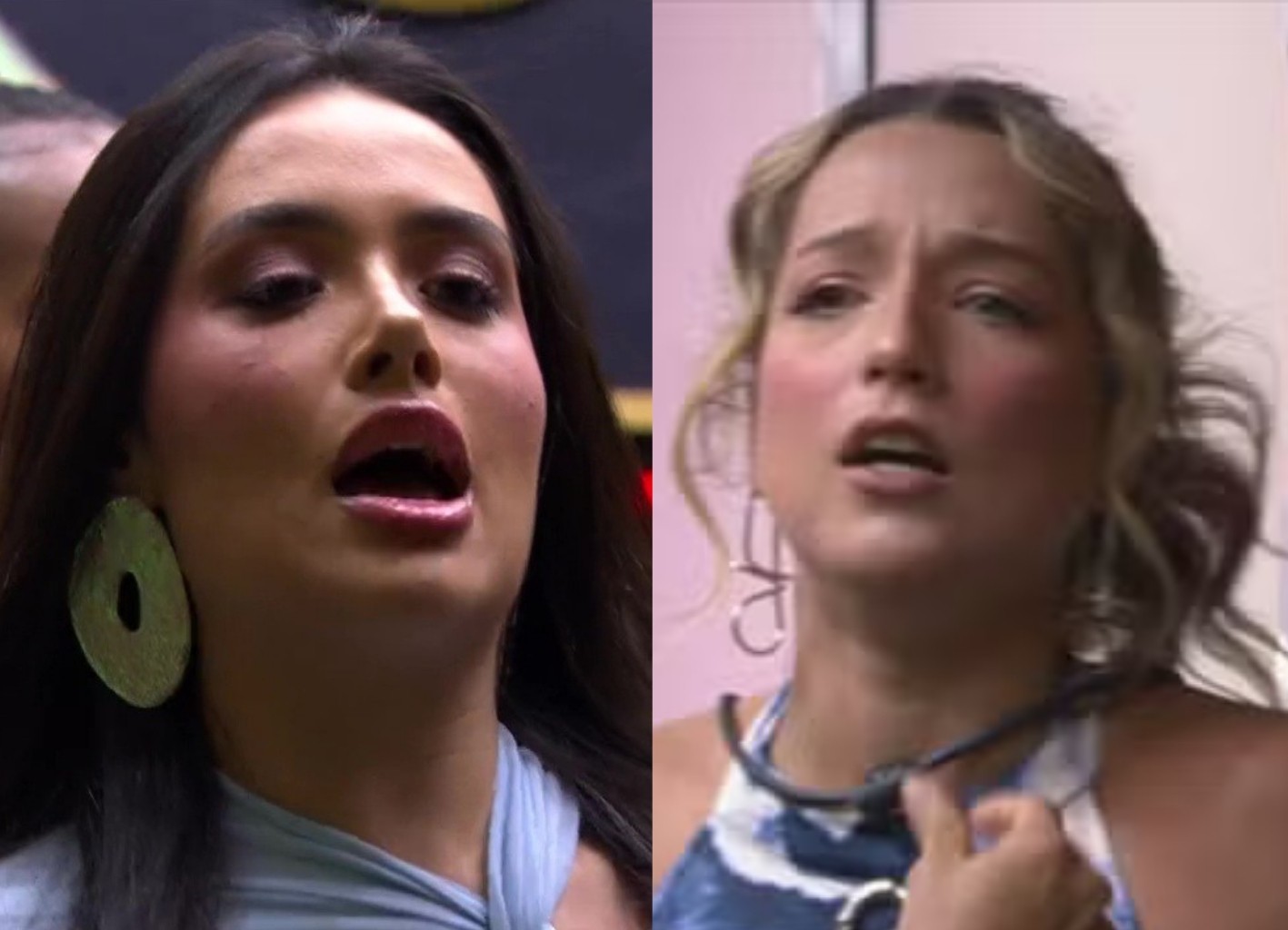 Discussão no BBB 26 entre Jordana e Samira esquenta a madrugada e repercute fora da casa
