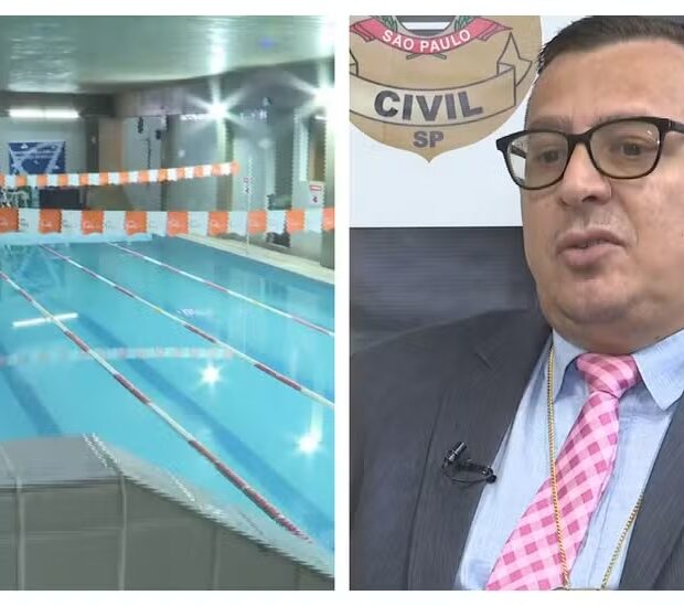 polícia suspeita de intoxicação por produtos químicos em piscina em sp