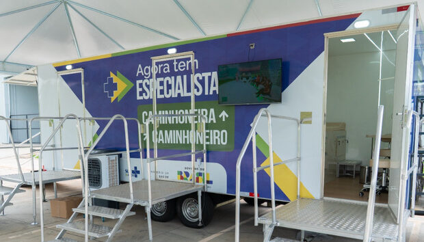 ministério da saúde inicia atendimento em unidade móvel do agora tem especialistas para caminhoneira