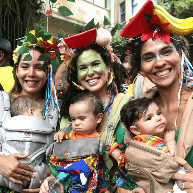 proteçao de crianças carnaval