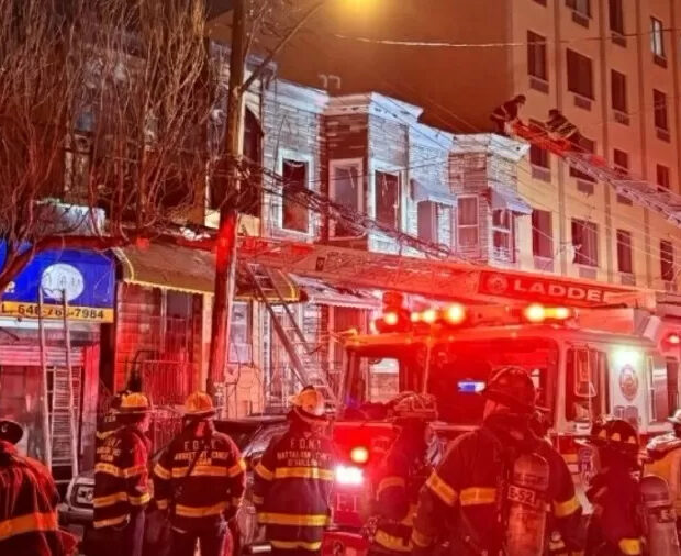 bebê desaparece após incêndio que destruiu prédio e matou mulher nos eua (1)