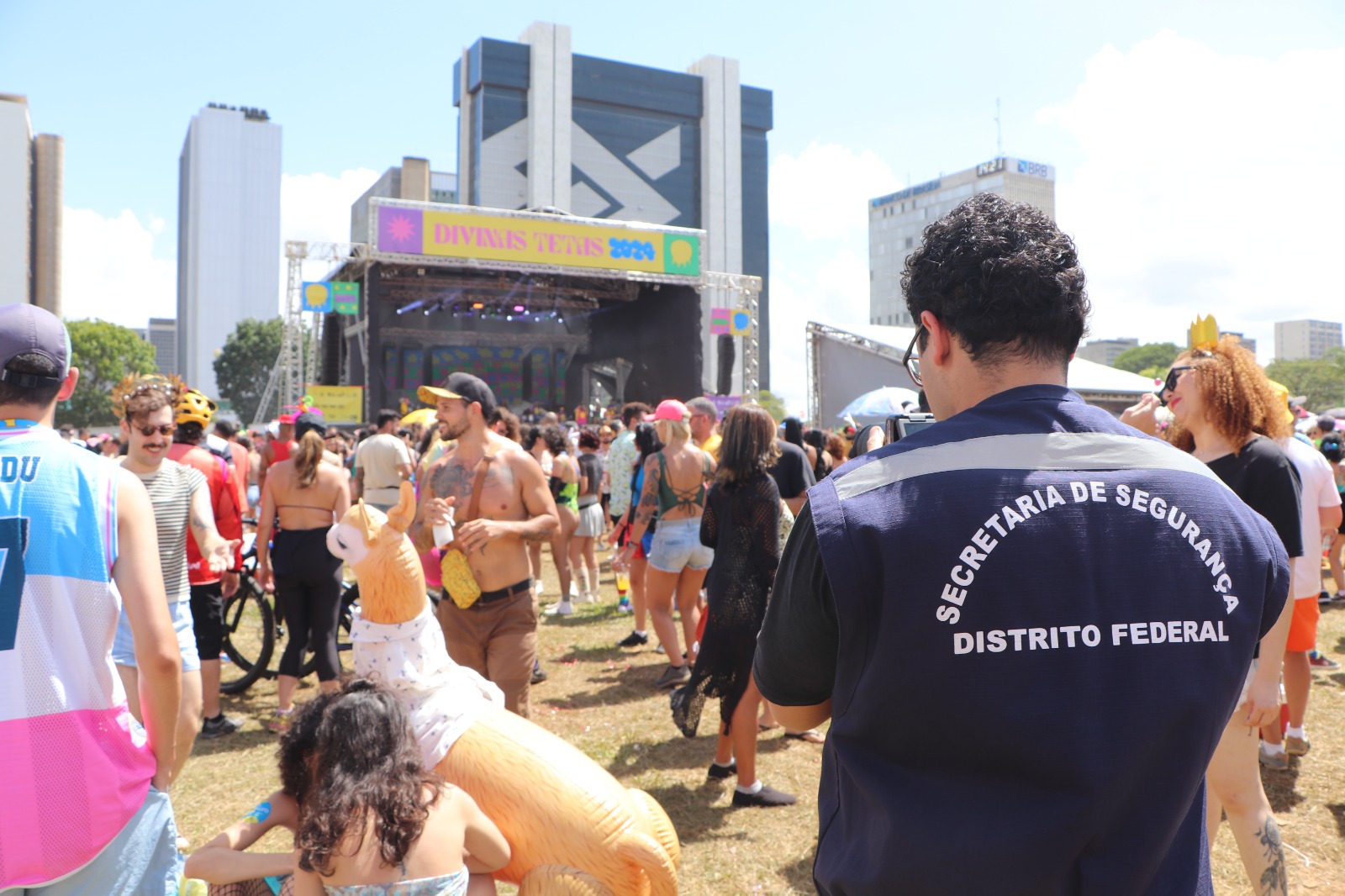 definida a atuação integrada das forças de segurança para o carnaval no df