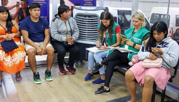 no df indígenas xavante e xingu são atendidas em carreta do agora tem especialistas para diagnóstic