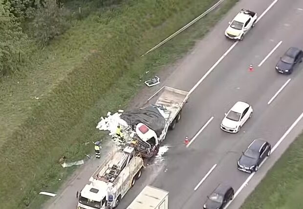 acidente no rodoanel