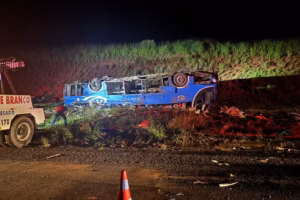 acidente com ônibus de trabalhadores rurais